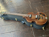 Tim Whitehouse Custom Walnut Hofner Style bass