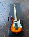 ESP E-II ST-1 Quilt Maple,Tea Sunburst, maple neck with tea burst headstock
