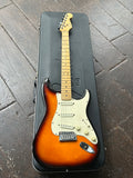 1992 USA Fender Stratocaster Sunburst electric guitar with maple neck and headstock