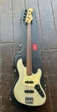 1997 Fender Jazz Bass Fretless Deluxe - Shoreline Gold