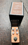 Joyo JF-321 Bullet Metal Distortion Ironman Mini Guitar Effects Pedal coper metal with four control knobs, single button footswitch