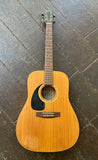 Simon &Patrick P6 Cedar top left handed acoustic guitar,  rosewood bridge and fretboard, black headstock i