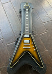2020 Epiphone Flying V Prophecy Electric Guitar - Yellow Tiger Aged Gloss