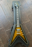 2020 Epiphone Flying V Prophecy Electric Guitar - Yellow Tiger Aged Gloss