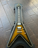 2020 Epiphone Flying V Prophecy Electric Guitar - Yellow Tiger Aged Gloss
