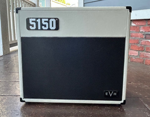 5150® Iconic® Series 40W 1x12 Combo white tolex, black grill cloth