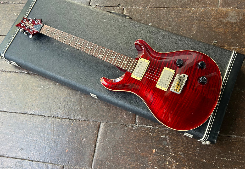 2002 PRS Custom 22 Tremolo 10 Top Moon Inlays – Moze Guitars