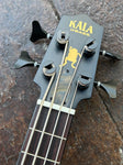 KALA Black Journeyman Mahogany U-Bass