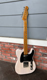 Full shot of Squier Classic Vibe 50's Telecaster in slight profile