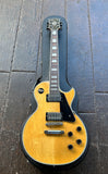 2011 Gibson Les Paul Classic Custom Antique Natural wood top electric guitar 