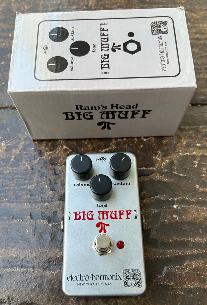 Electro-Harmonix Ram's Head Big Muff Pi Fuzz Pedal – Moze Guitars