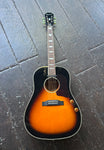 Epiphone EJ-160E John Lennon Signature sunburst acoustic guitar, rosewood bridge and fingerboard, black headstock