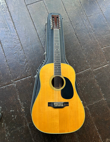 1969 Martin D12-35 twelve string with spruce top, ebony bridge and fingerboard, rosewood headstock
