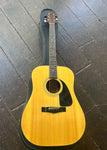 Fender Gemini II acoustic guitar, spruce top, rosewood fretboard and brown headstock