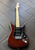 2022 G&L S-500 Mocha electric guitar, with maple fretboard and maple headstock