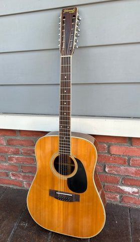 1970s Yamaki 12 String Guitar Moze Guitars