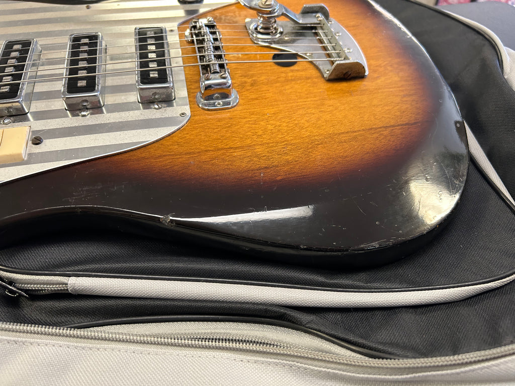 TEISCO YG-6 1960年代 ビザールギター ビンテージ 稀少色 - メルカリ
