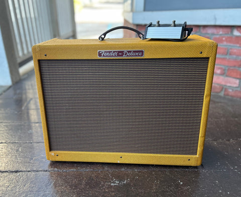 Fender Hot Rod Deluxe Tweed, with brown grill cloth 