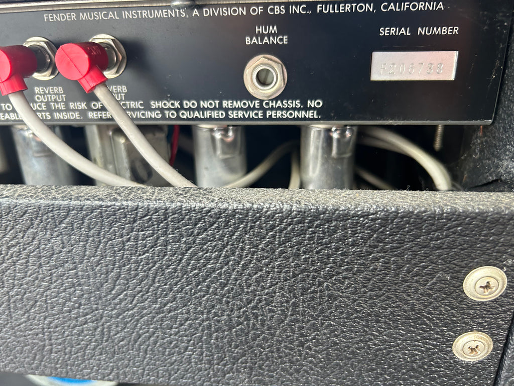 FENDER Princeton ReverbⅡ リベラ期｜中古ギターアンプ 山陽電子商会 第弐録音機材倉庫