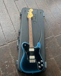 American Professional II Telecaster Deluxe, Dark Night blue finish, black pickguard, rosewood fretboard and maple headstock