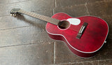 Aria 131UP Urban Player Series Parlor Acoustic Guitar - Stained Red