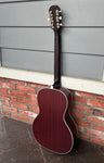Aria 131UP Urban Player Series Parlor Acoustic Guitar - Stained Red
