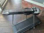 Sierra Lap Steel, black with metal hardware, three leg stand 