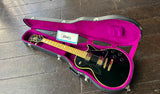 1977 Gibson Les Paul Custom, black finish, gold hardware and pick ups and maple fretboards