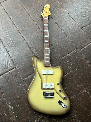 2016 Squier Vintage Modified Baritone Jazzmaster Antigua, rosewood fretboard and maple headstock