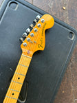 Headstock closeup for 1979 Fender Stratocaster 25th Anniversary