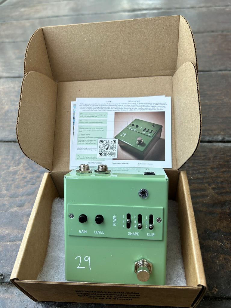 Believable Audio 29 Pedals FLWR – Moze Guitars