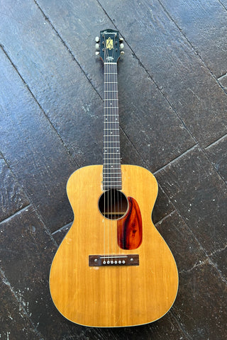 Harmony H165 Acoustic Guitar,Spruce top, mahogany back and sides rosewood bridge, ebony back and  sides