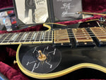 2008 Gibson Custom Shop Jimmy Page Les Paul Custom VOS Electric Guitar Ebony