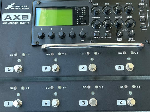 AX8 Amp Modeler/Multi-FX Processor – Fractal Audio Systems