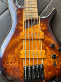 Ibanez Premium SR5PBLTD Bass Guitar - Dragon Eye Burst Low Gloss