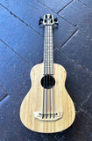 Kala U bass bamboo finish on wooden floor