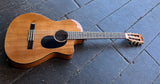 Kala Solid Mahogany Thinline Nylon Guitar