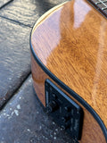 Kala Solid Mahogany Thinline Nylon Guitar