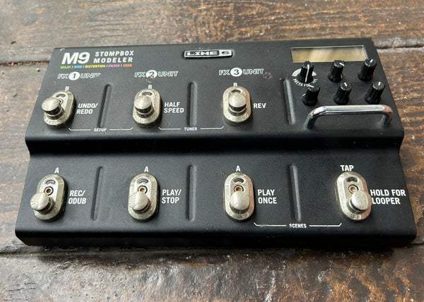 Line 6 M9 Stompbox Modeler Pedal – Moze Guitars