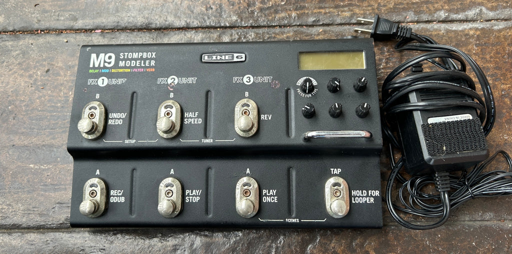 Line 6 M9 Stompbox Modeler Pedal – Moze Guitars