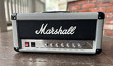 Grey Marshall 2525H Studio Jubilee 20-watt Amplifier Head with silver control panel and black grill cloth