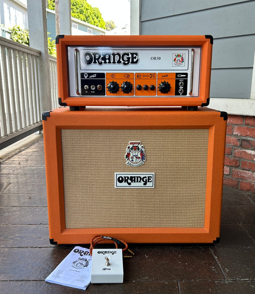 TH-502-2NV93SV-OT-OR-M-2R23-BX オレンジM Orange OR50 with 2x12 Cab (local pick up only) – Moze Guitars