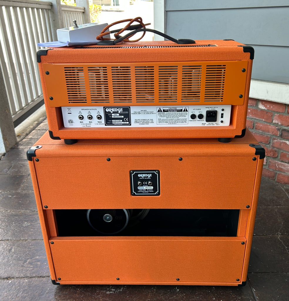 Orange OR50 with 2x12 Cab (local pick up only) – Moze Guitars