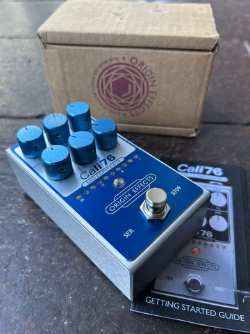 Origin Effects Cali76 Bass Compressor Pedal - Super Vintage Blue