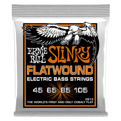 Duplicate UPC: Ernie Ball 2813 Hybrid Slinky Flatwound Electric Bass Guitar Strings - .045-.105 | 59.99 | 749699128137