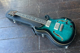 PRS SE Hollowbody II Piezo - Peacock Blue - 2024
