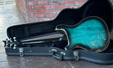 PRS SE Hollowbody II Piezo - Peacock Blue - 2024