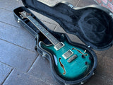 PRS SE Hollowbody II Piezo - Peacock Blue - 2024