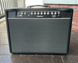 Quilter AV200-112 Aviator Open Twelve Open Back Combo Amplifier in black with grey grill cloth and black control panel