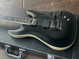 Schecter C-1 FR S SLS Evil Twin Electric Guitar - Satin Black